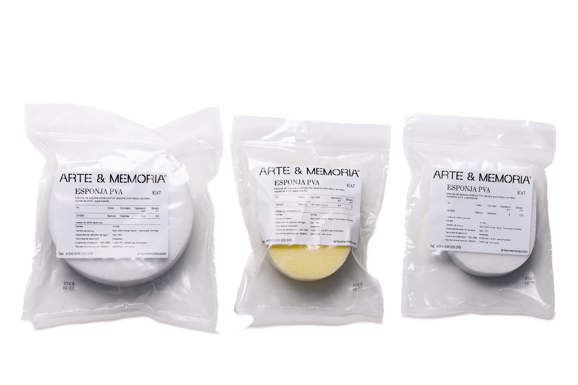 ESPONJA PVA (SIN LÁTEX)